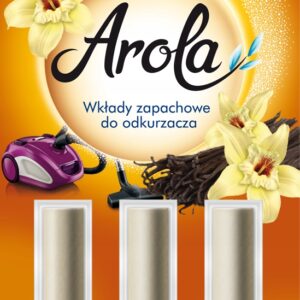 Arola Wkłady zapachowe do odkurzacza Wanilia, 3szt