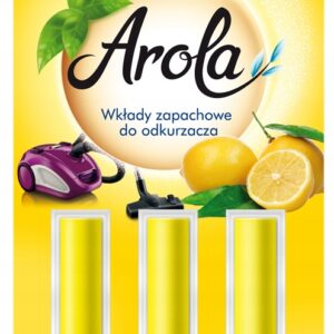 Arola wkład zapachowy do odkurzacza - cytryna 3 szt