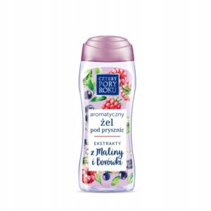 Żel pod prysznic Cztery Pory Roku Aromatyczny Malina i Borówka 300ml